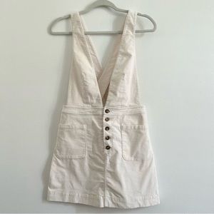 SOLD Free people curdyroy overalls (skirt )